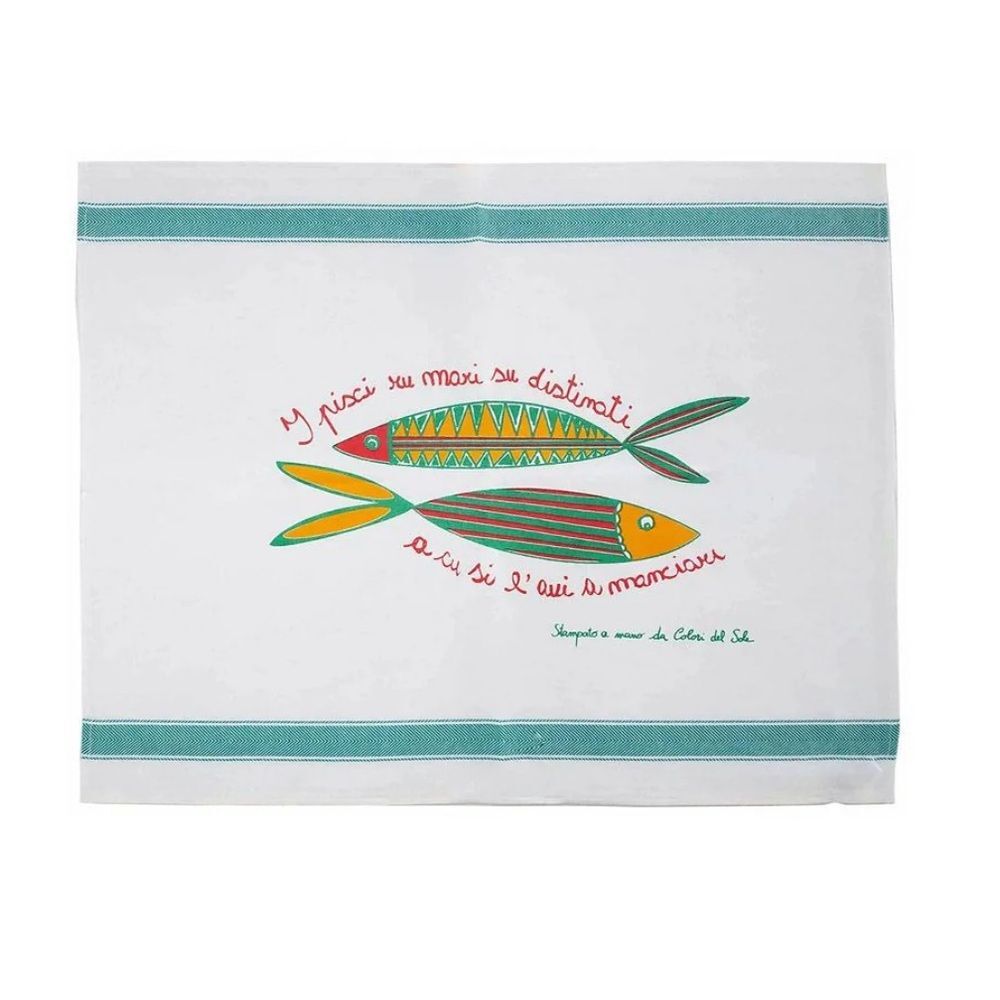 NEW Colorful Fish Design Kitchen Towel